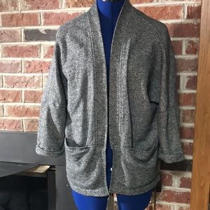 Divided Open Front Cardigan